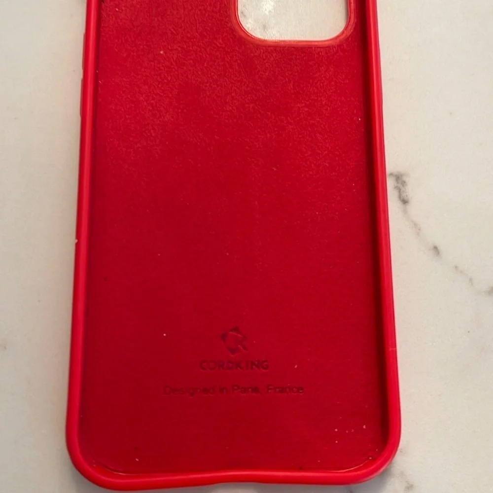Red iPhone 12 Pro Max case